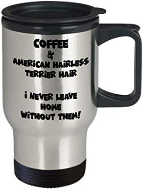 Američka šalica za putnice bez kose - smiješna i slatka šalica kave za čaj - savršena za putovanja i poklone