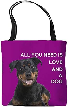 Sve što trebate je ljubav i pseće torbe Rottie Rottweiler
