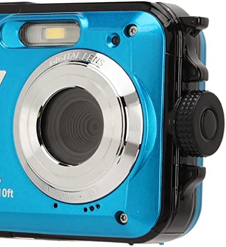 Akozon vodootporni digitalni fotoaparat, 1080p kamera 30MP 16X 10ft podvodni digitalni fotoaparat za kampiranje ronjenja