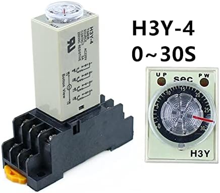 WTUKMO H3Y-4 0-30S napajanje za vrijeme kašnjenja releja DPDT 14PINS H3Y-4 DC12V DC24V AC110V AC220V