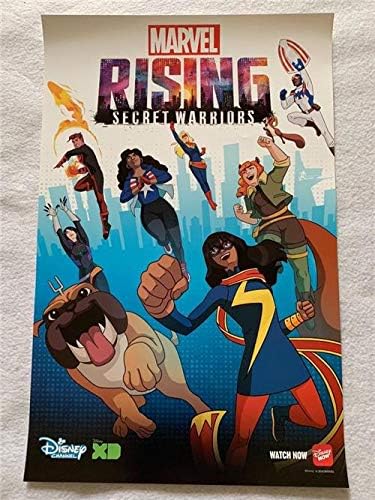 Marvel Rising Secret Warriors - 13 X20 originalni promo TV plakat NYCC 2018