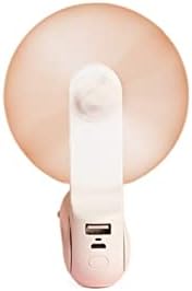 DFSYDS ventilator - ručni ventilator koji se puni prijenosni ventilator Mali džepni ventilator s svjetiljkom za kućicu na otvorenom