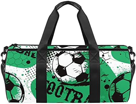 ; Nogometna zelena lopta torba za nošenje preko ramena platnena putna torba za teretanu sportski ples putovanja;