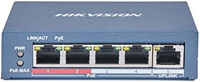 Hikvision 4-port 100 mbps Unmanaged POE Switch