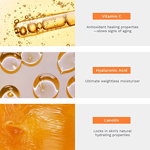 Ajurvedski vitamin C serum-antioksidativna svojstva za zacjeljivanje i popravak kože, dajući joj savršen dnevni sjaj-hijaluronska kiselina