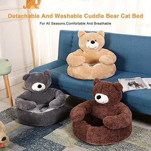 Krevet za kućne ljubimce super mekan, zima topla, slatka prostirka za spavanje za maženje medvjeda plišani jastuk za velike štence
