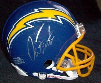 Dan Fouts potpisao je mini kacigu s autogramom - NFL mini kacige s autogramom