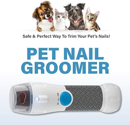 Bežični trimer za nokte za pse i mačke, rotirajuća turpija za nokte s osiguračem, 5000-7000 okretaja u minuti, nježna i bezbolna brusilica