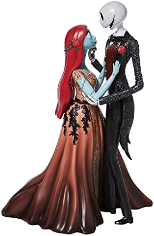 Enesco Disney Showcase Couture de Force Noćna mora prije Božića Jack i Sally prihvaća figuricu, 9,5 inča i Disney Showcase Couture
