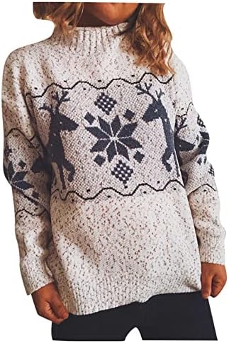 Ženski XMS džemper Zabavni i slatke dukseve casual Top Slatka casual košulja odjeća s dugim rukavima ošišana pulovera