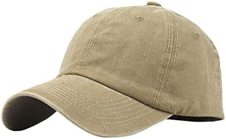 Ležerna bejzbolska kapa za žene i muškarce podesiva tatina kapa modna kapa s vizirom krema za sunčanje biciklističke planinarske kape