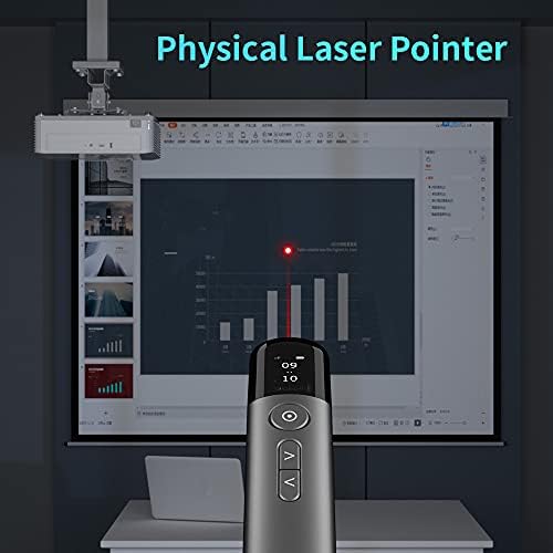 Asing Smart Digital & Green Laser Multifunkcionalna prezentacija Udaljeni s funkcijom reflektora, isticanja, povećanja, zračnog miša