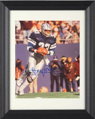 Tony Dorsett potpisao je Dallas Cowboys NFL 8x10 Fotografija 33 Prilagođeno kadriranje - Autografirane NFL fotografije