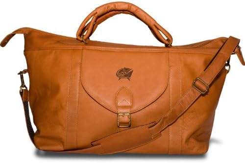 Putna torba s patentnim zatvaračem od smeđe kože