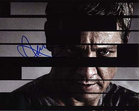 Jeremy Renner - Bourne Legacy 8x10 Muška osoba slavna fotografija potpisana osobno