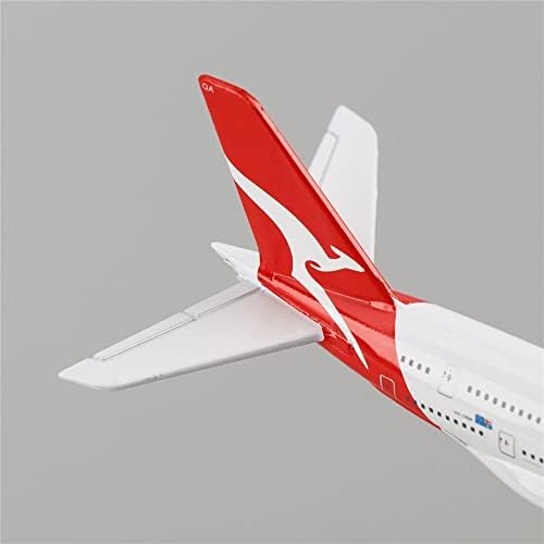 1/400 Ljestvica A380 Qantas Model legura legura borac Model Diecast Ravni model za zrakoplovne kolekcije s zaslonskim postoljem