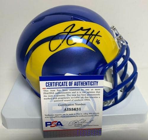 Jared Goff potpisao je mini kacigu od 2020. godine. 555631-NFL Mini kacige s autogramom